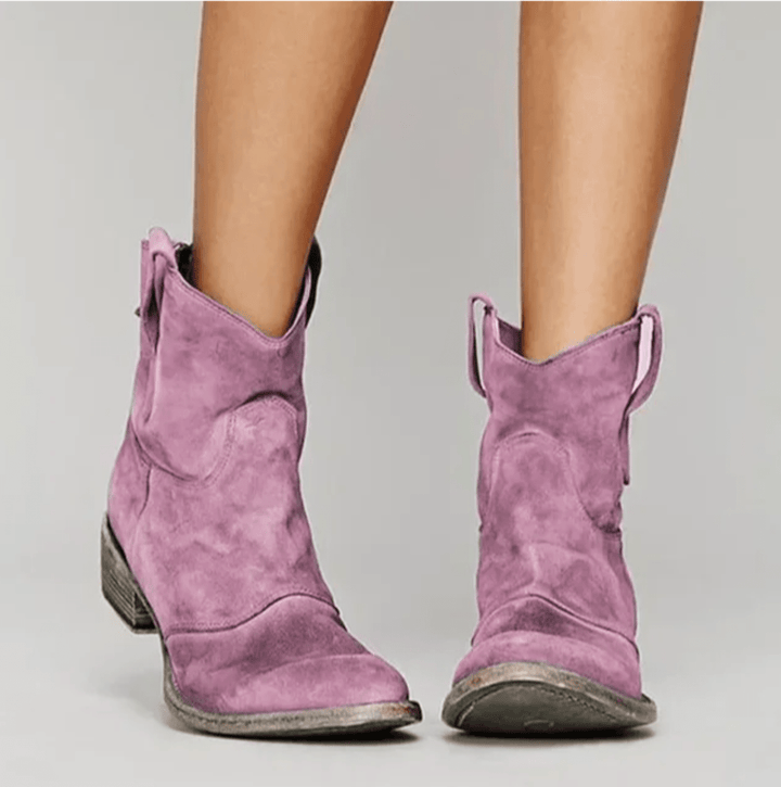 Piper | Western-ankelstøvler med pull-on-design