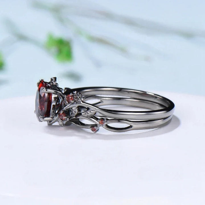 Skumringsvedbend-ring - Flamme
