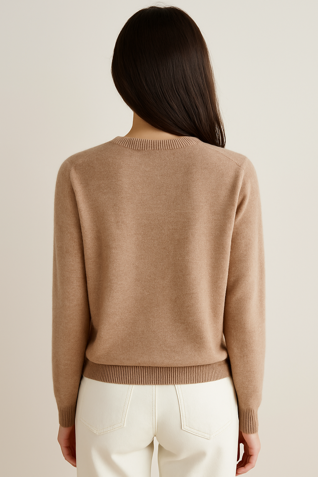 Blød cardigan med knapper