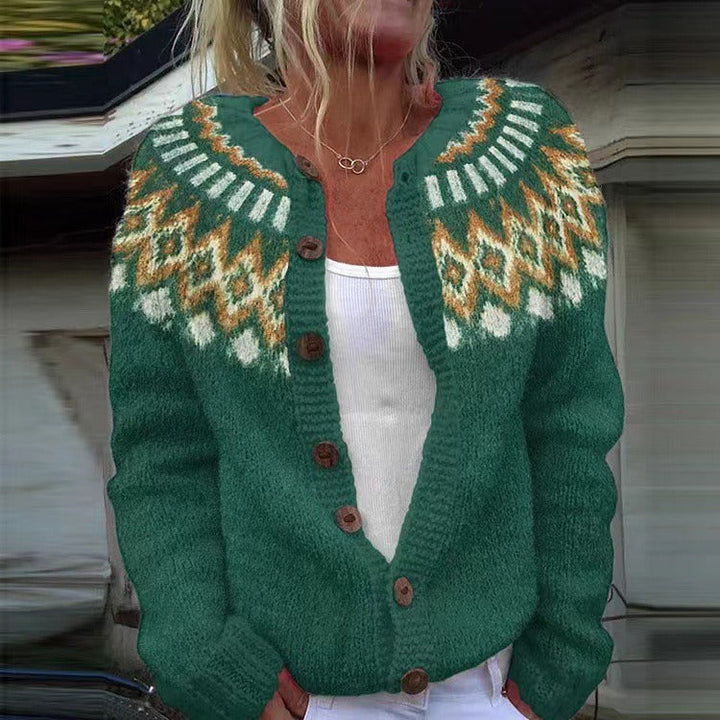 Natalia | Vintage islandsk cardigan