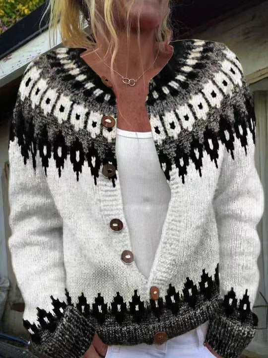 Alexa | Vintage islandsk cardigan
