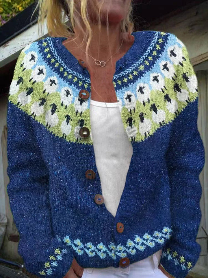 Sophie | Vintage islandsk cardigan