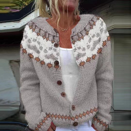 Emery | Vintage islandsk cardigan