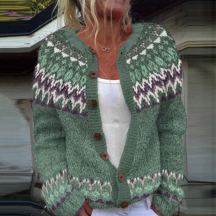 Delilah | Vintage islandsk cardigan