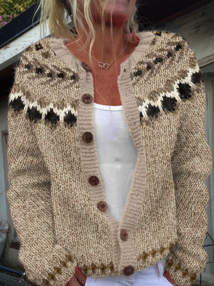 Aubree | Vintage islandsk cardigan