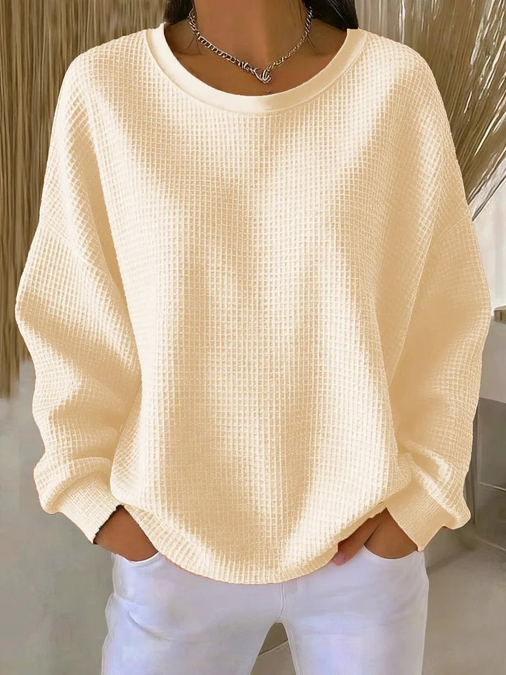 Nuria | Klassisk sweater med struktur