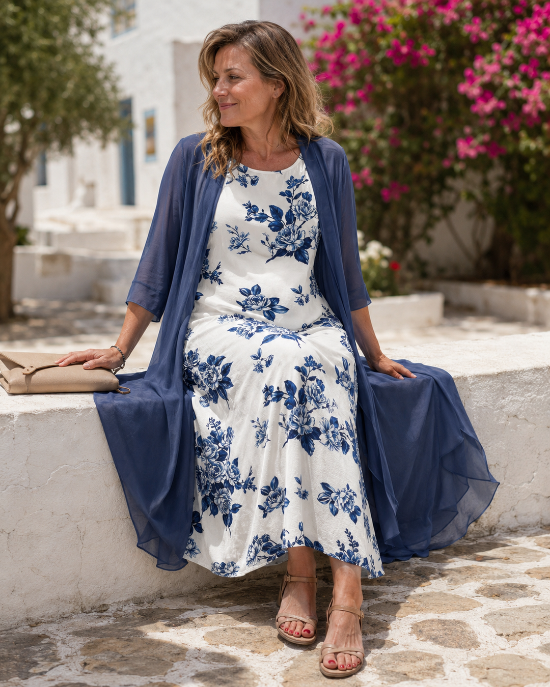 Vivienne | Kjole med cardigan