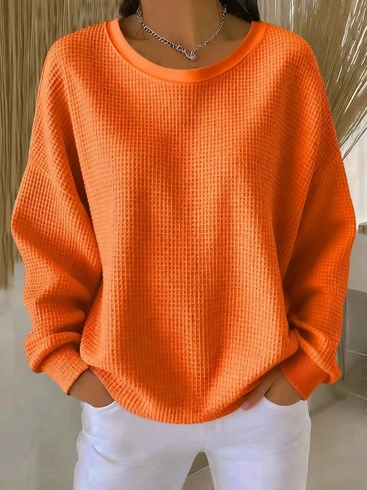 Nuria | Klassisk sweater med struktur