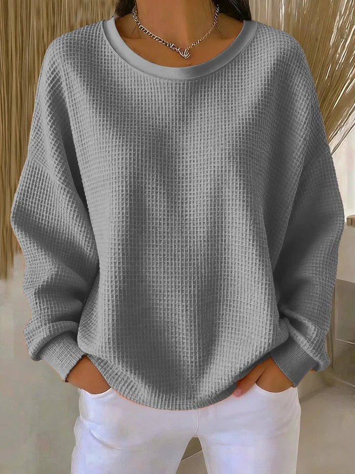 Nuria | Klassisk sweater med struktur