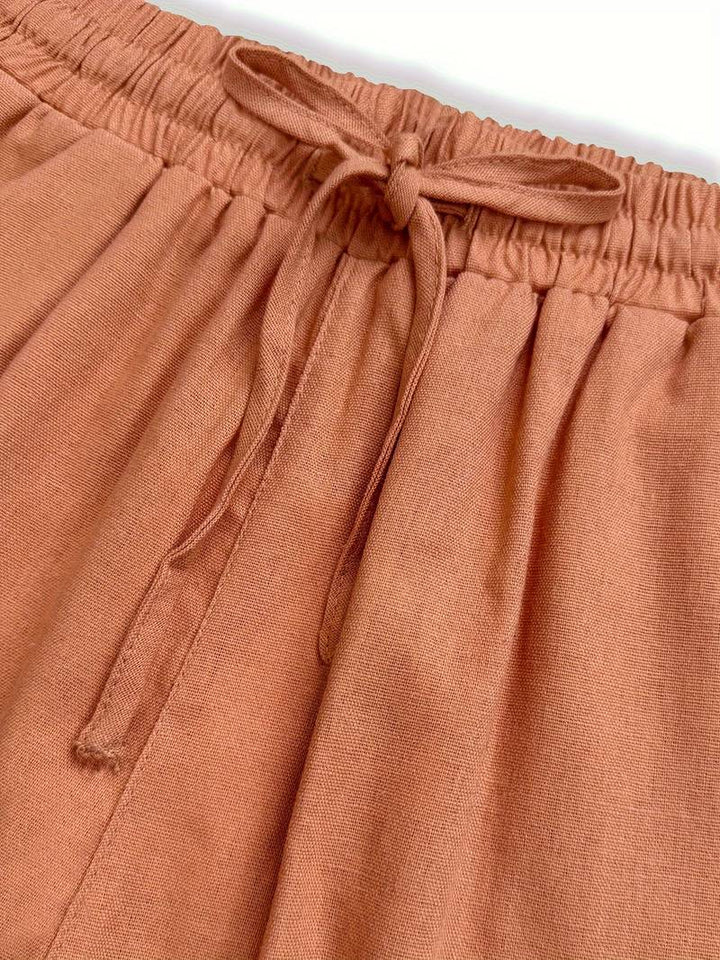 CHERRY™ - ELEGANTE ÅNDBARE BUKSER MED SNØRE