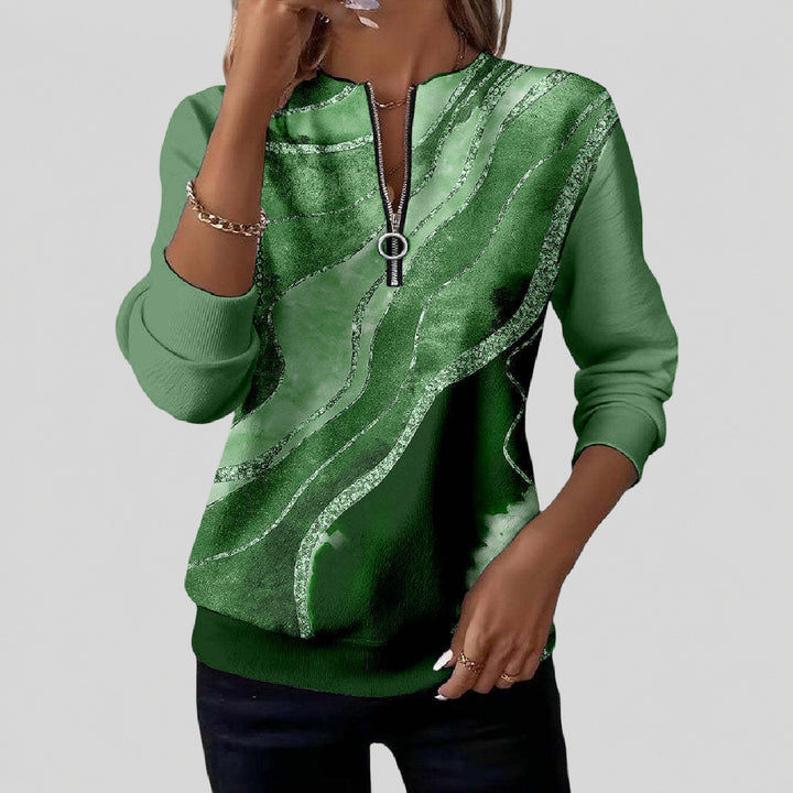 Nirvelle | Sweatshirt med vintageprint