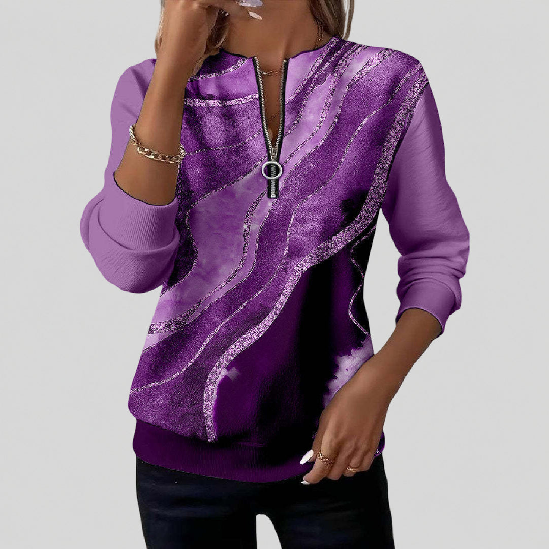 Nirvelle | Sweatshirt med vintageprint