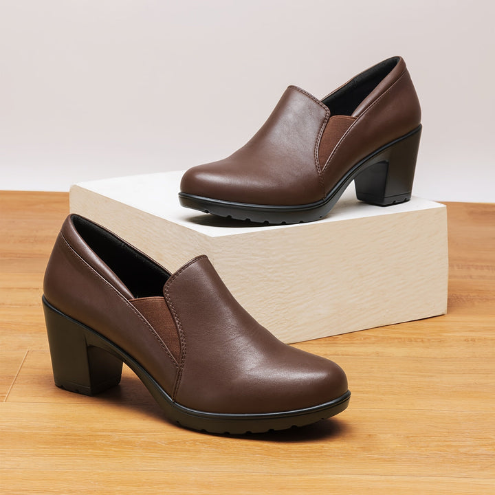 Millie | Loafers med blokhæl