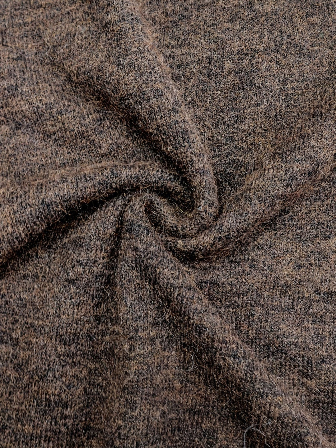 Camille™ | Chokoladebrun ribstrikket cardigan med knapstropper