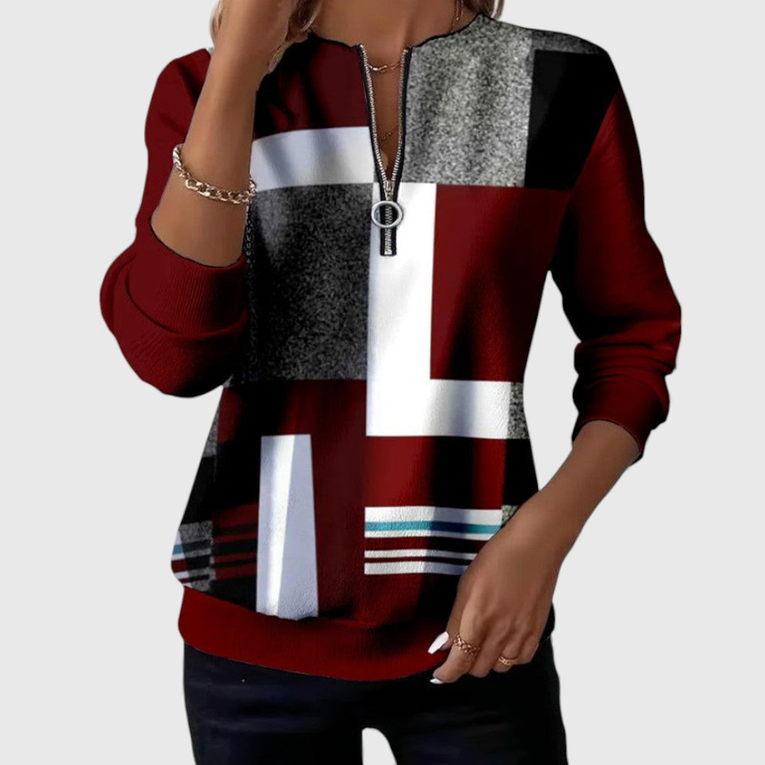 Zena™ – Afslappet og elegant sweatshirt