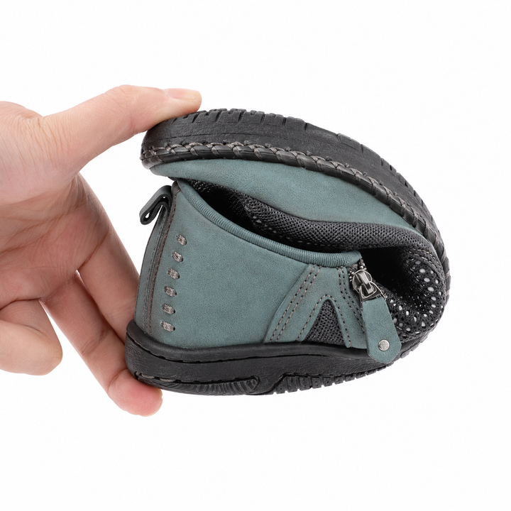 Florence | Polstrede loafers med lynlås