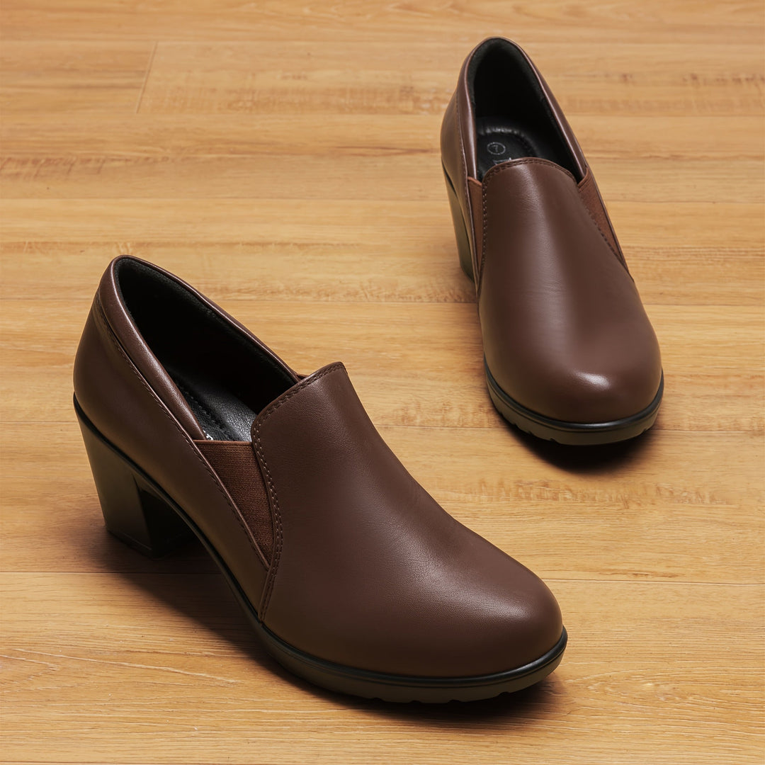 Millie | Loafers med blokhæl