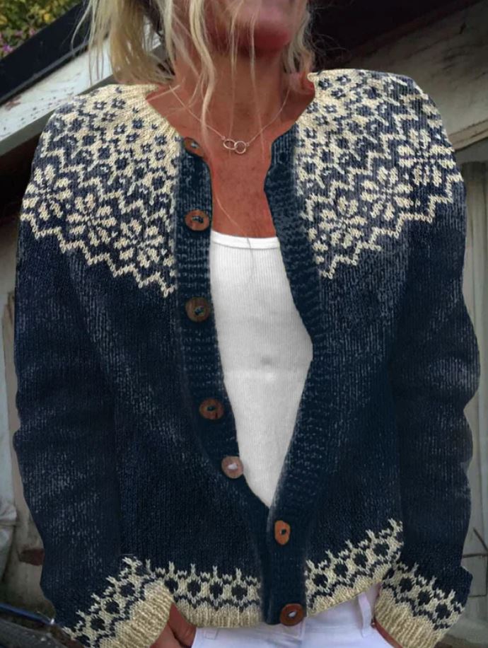 Hadley | Vintage strikket cardigan