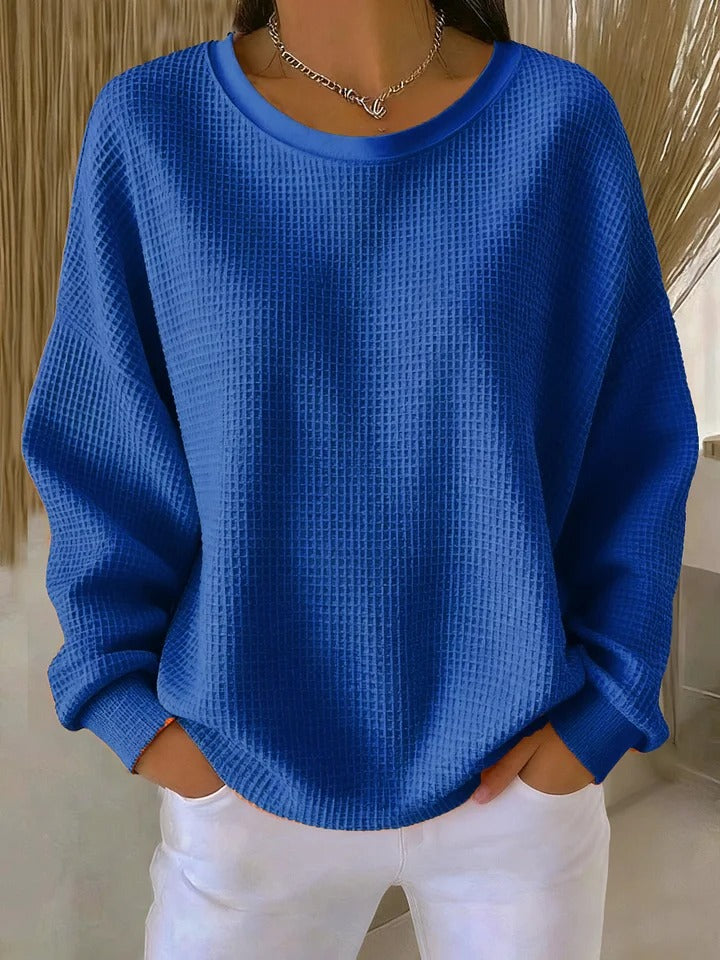 Nuria | Klassisk sweater med struktur