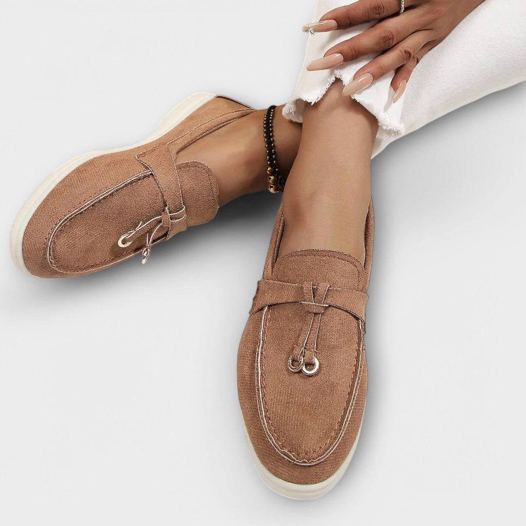 Helena-May | Bløde polstrede loafers