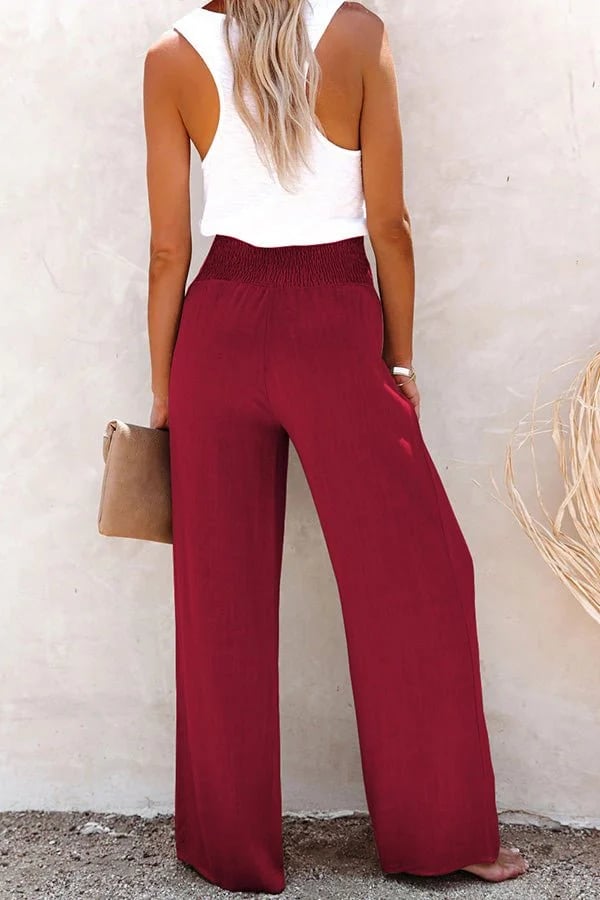 SHARON™ - ÅNDBARE HØJTALJEDE BUKSER