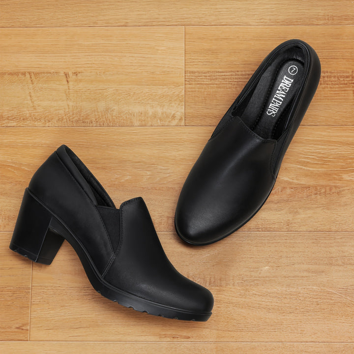 Millie | Loafers med blokhæl