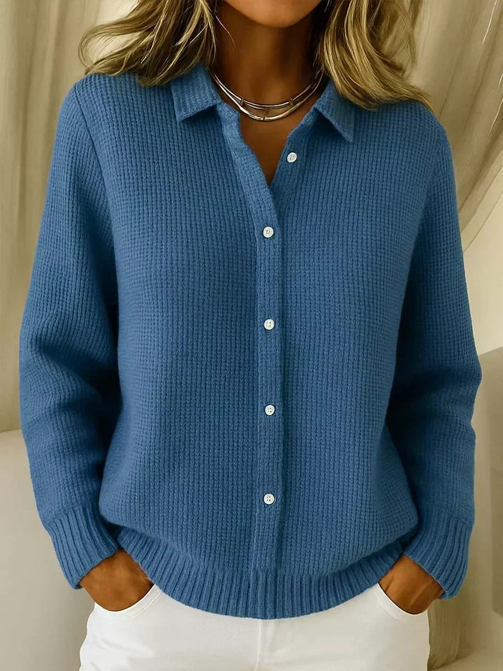 Carmela | Struktureret cardigan med knapper