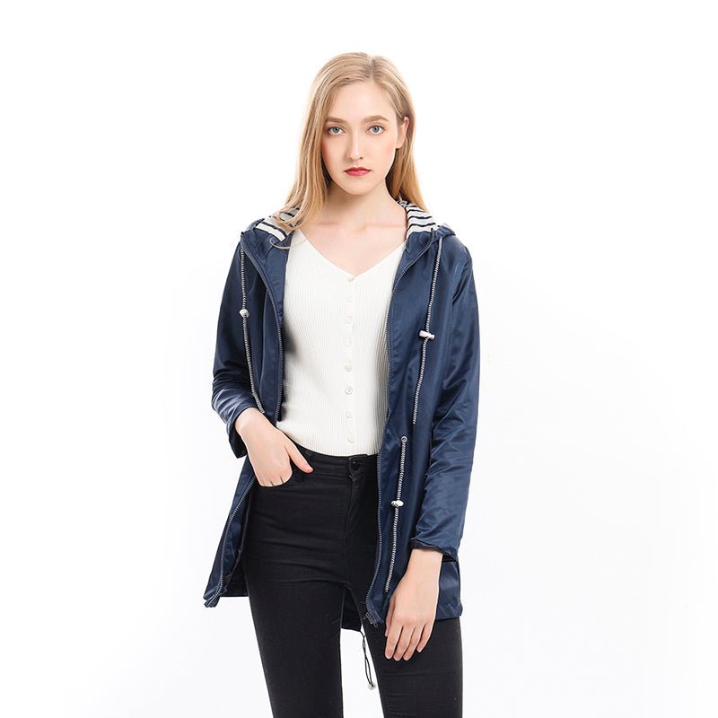 Sabrina | Elegant helårsregnfrakke