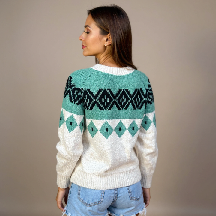 Allison | Vintage islandsk cardigan