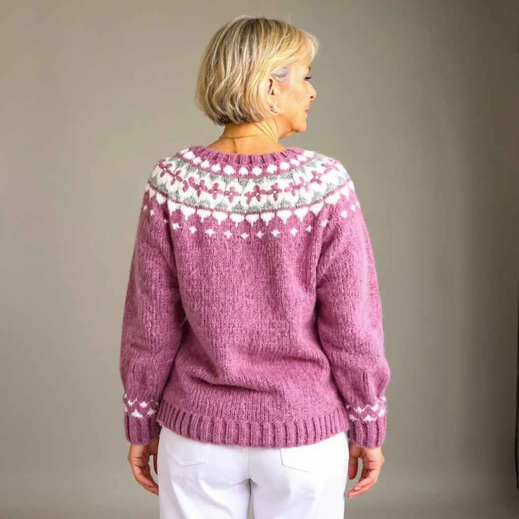 Maya | Vintage islandsk cardigan