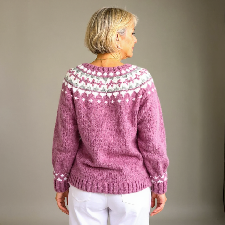 Maya | Vintage islandsk cardigan