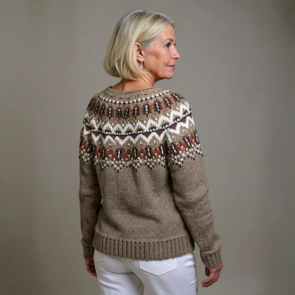 Adeline | Vintage islandsk cardigan