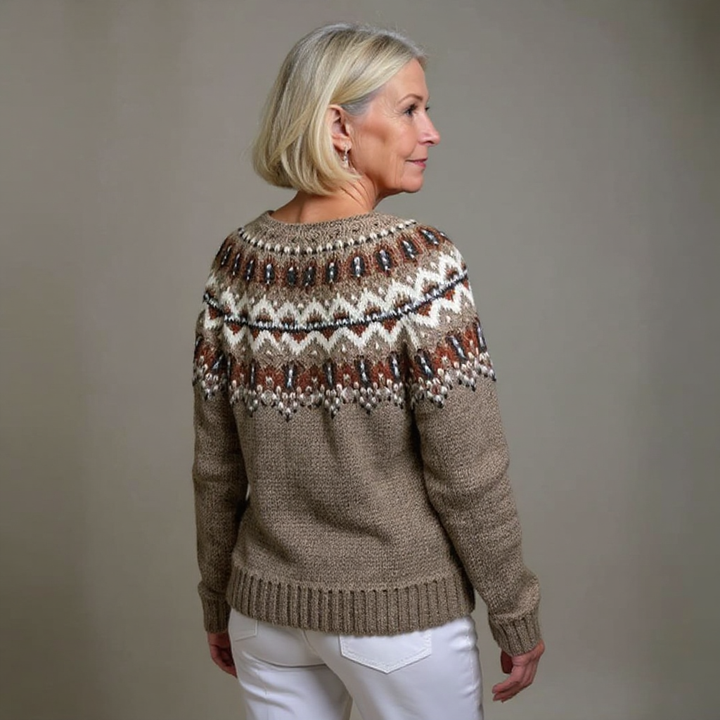Adeline | Vintage islandsk cardigan