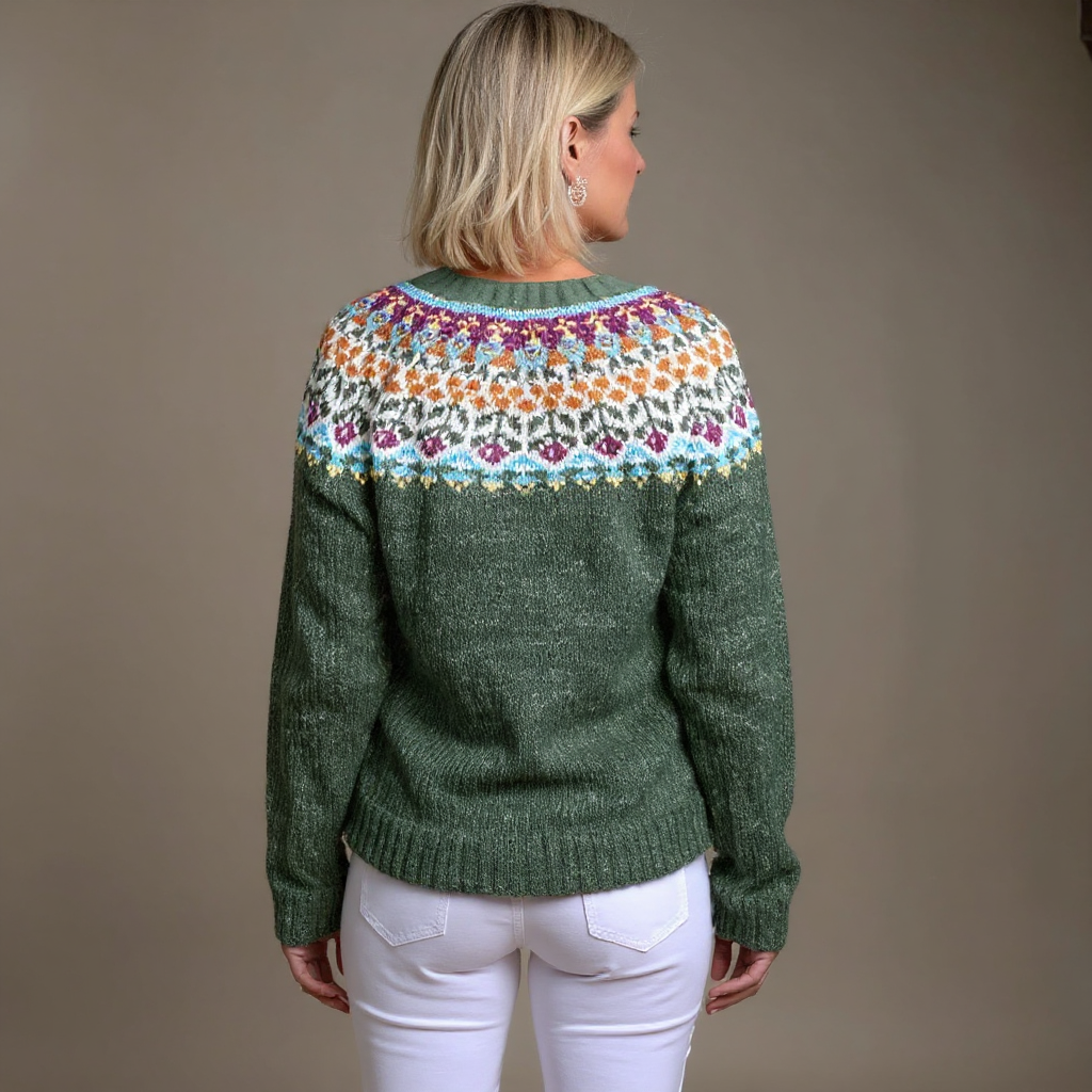 Alice | Vintage islandsk cardigan