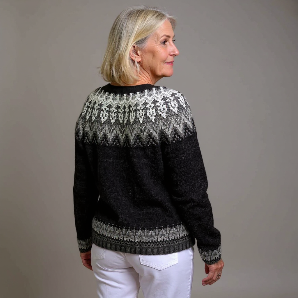 Nevaeh | Vintage islandsk cardigan