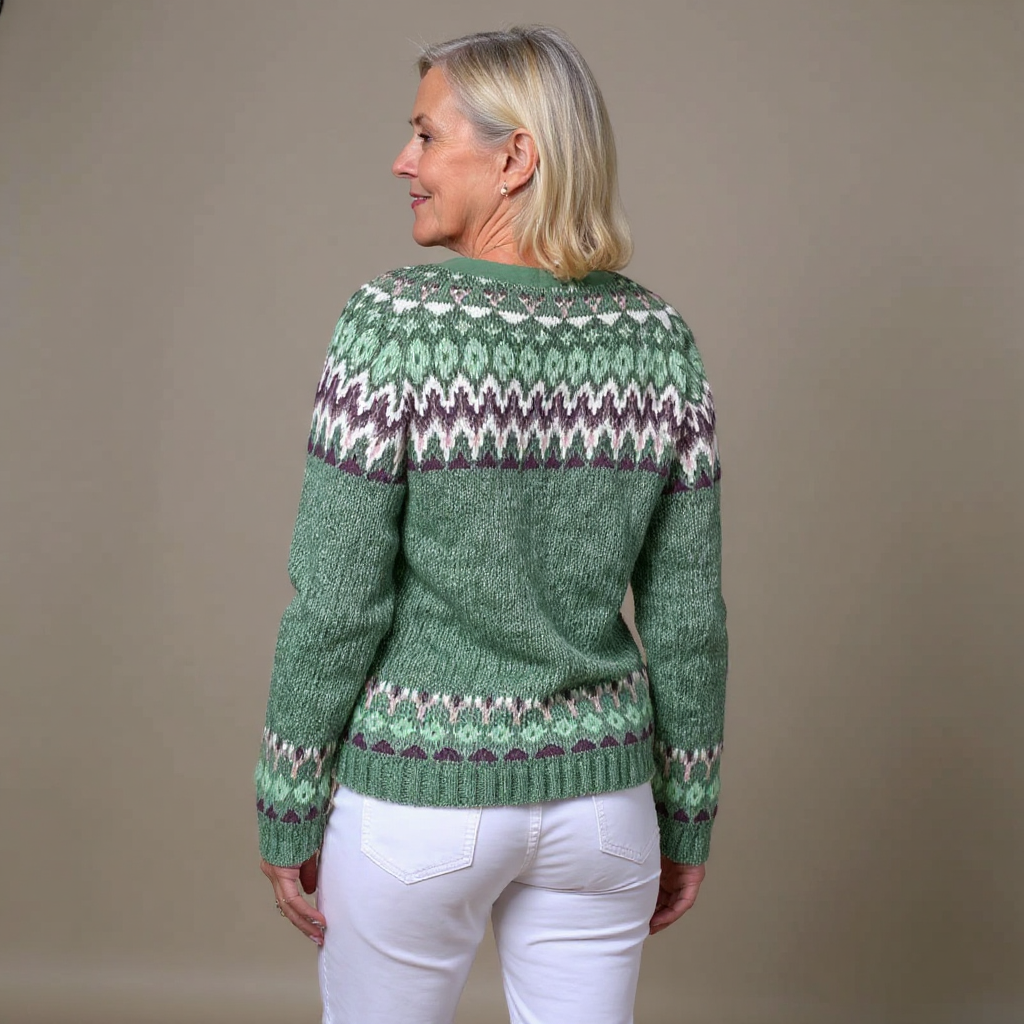 Delilah | Vintage islandsk cardigan