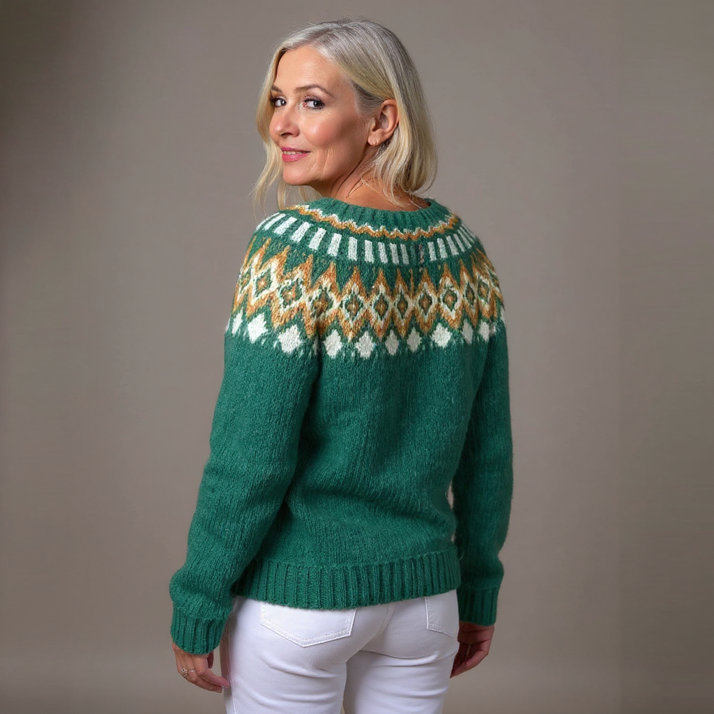 Natalia | Vintage islandsk cardigan