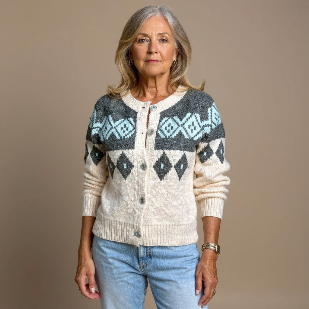 Annie | Vintage islandsk cardigan