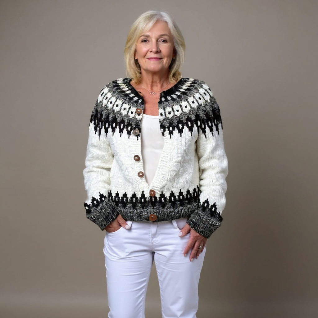 Alexa | Vintage islandsk cardigan