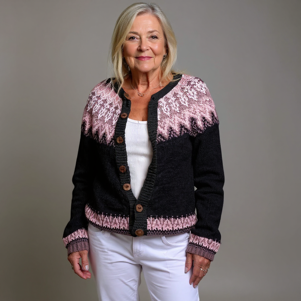 Lydia | Vintage islandsk cardigan
