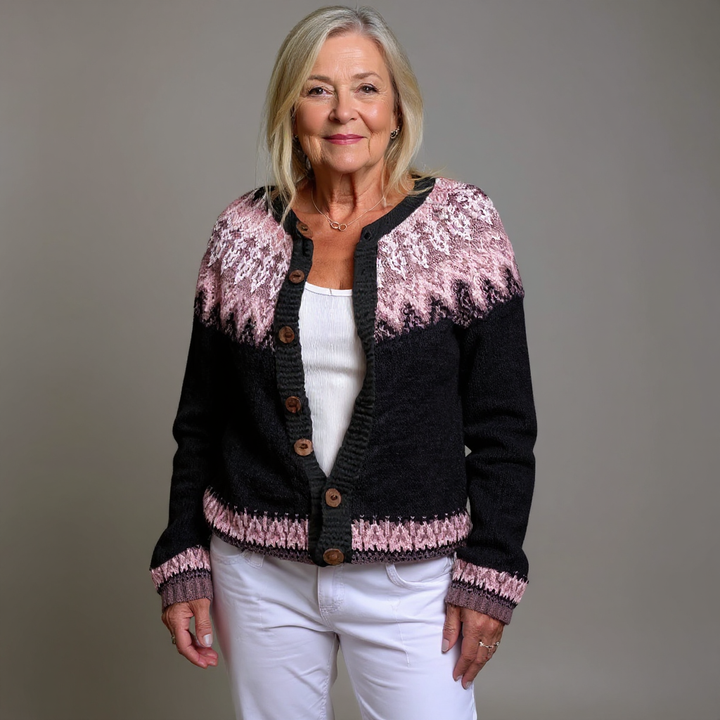 Lydia | Vintage islandsk cardigan