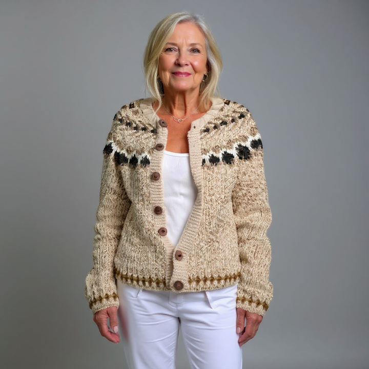 Aubree | Vintage islandsk cardigan