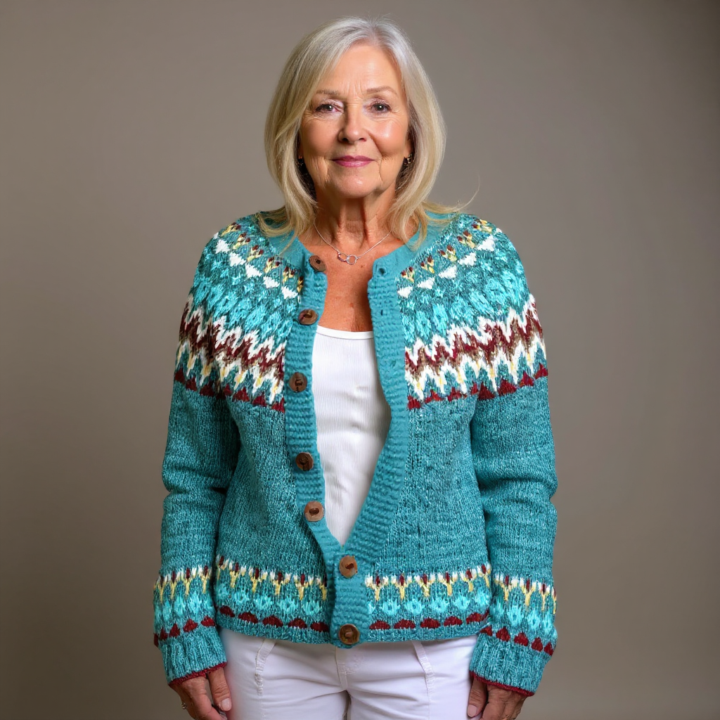 Serenity | Vintage islandsk cardigan