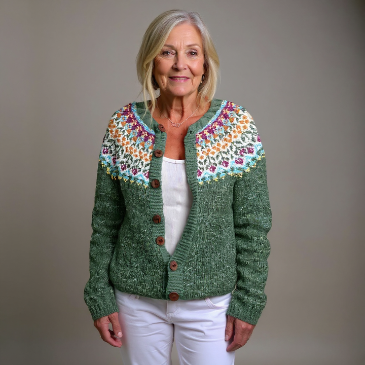 Alice | Vintage islandsk cardigan