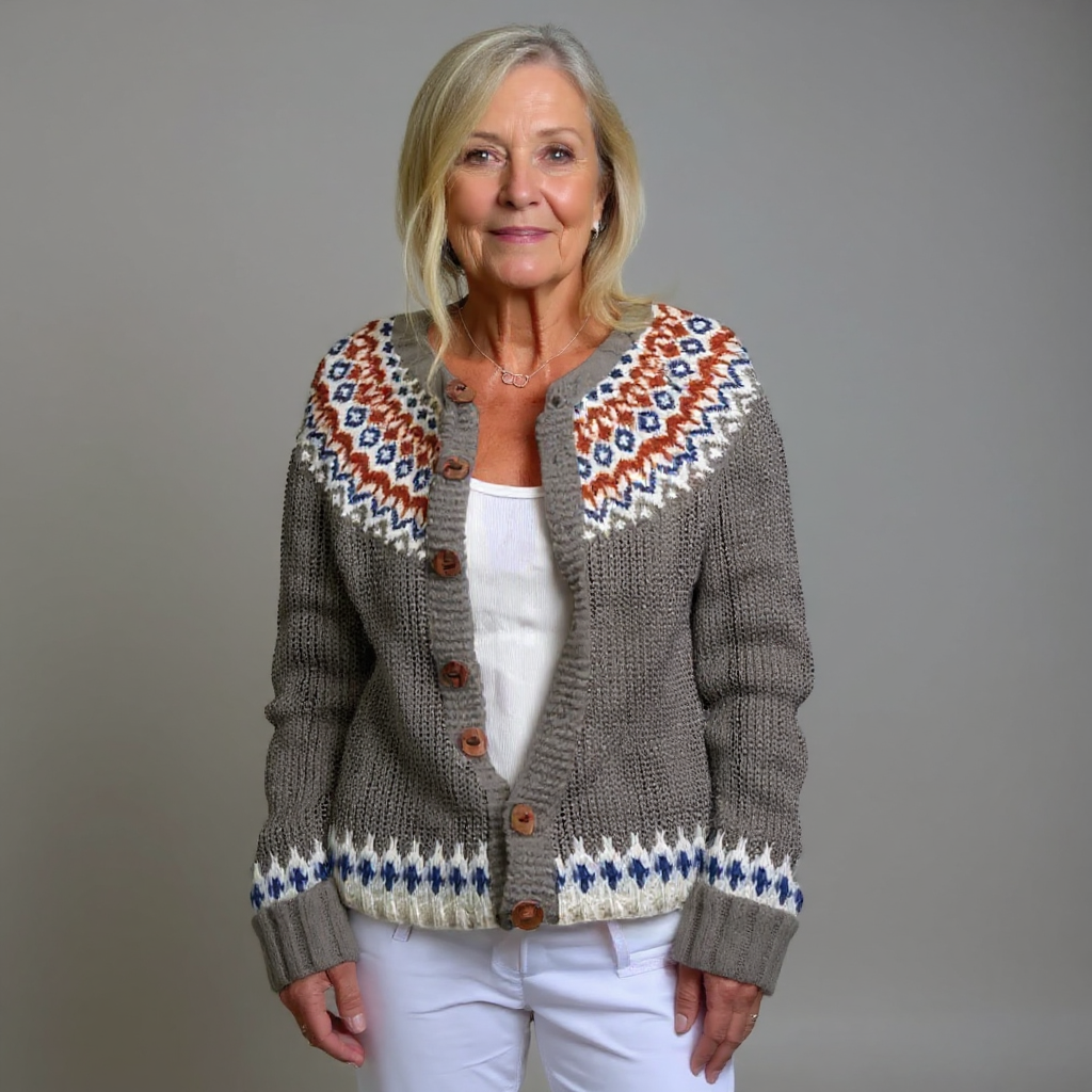 Gabriella | Vintage islandsk cardigan