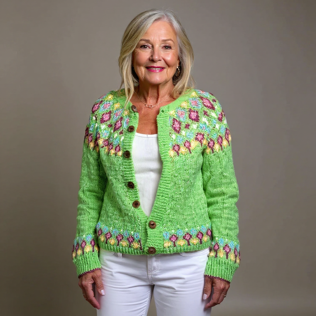 Rubie | Vintage islandsk cardigan