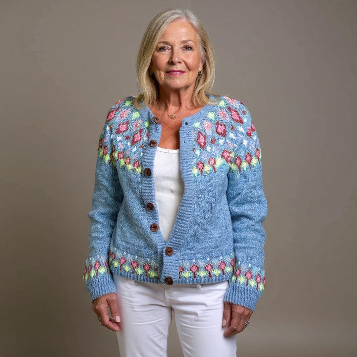Quinnie | Vintage islandsk cardigan
