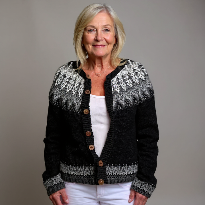 Nevaeh | Vintage islandsk cardigan