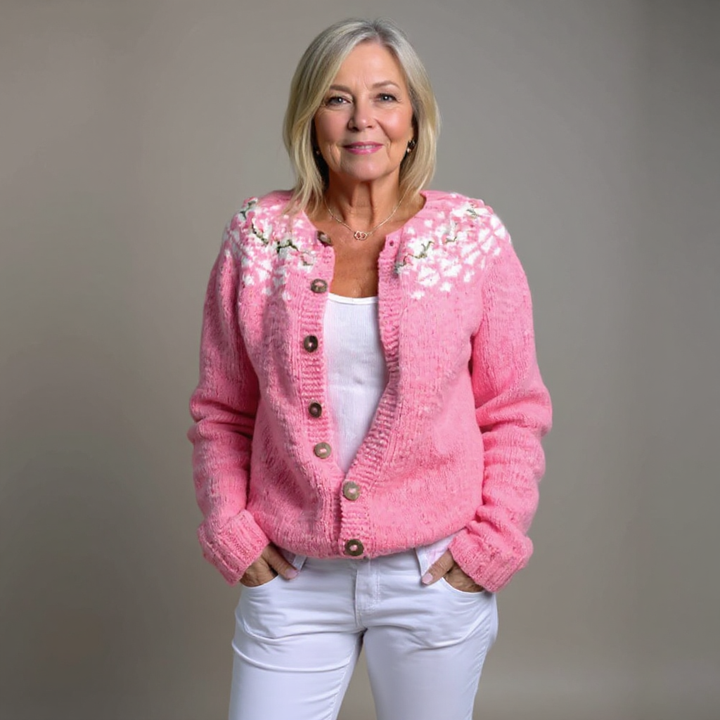 Vivian | Vintage islandsk cardigan