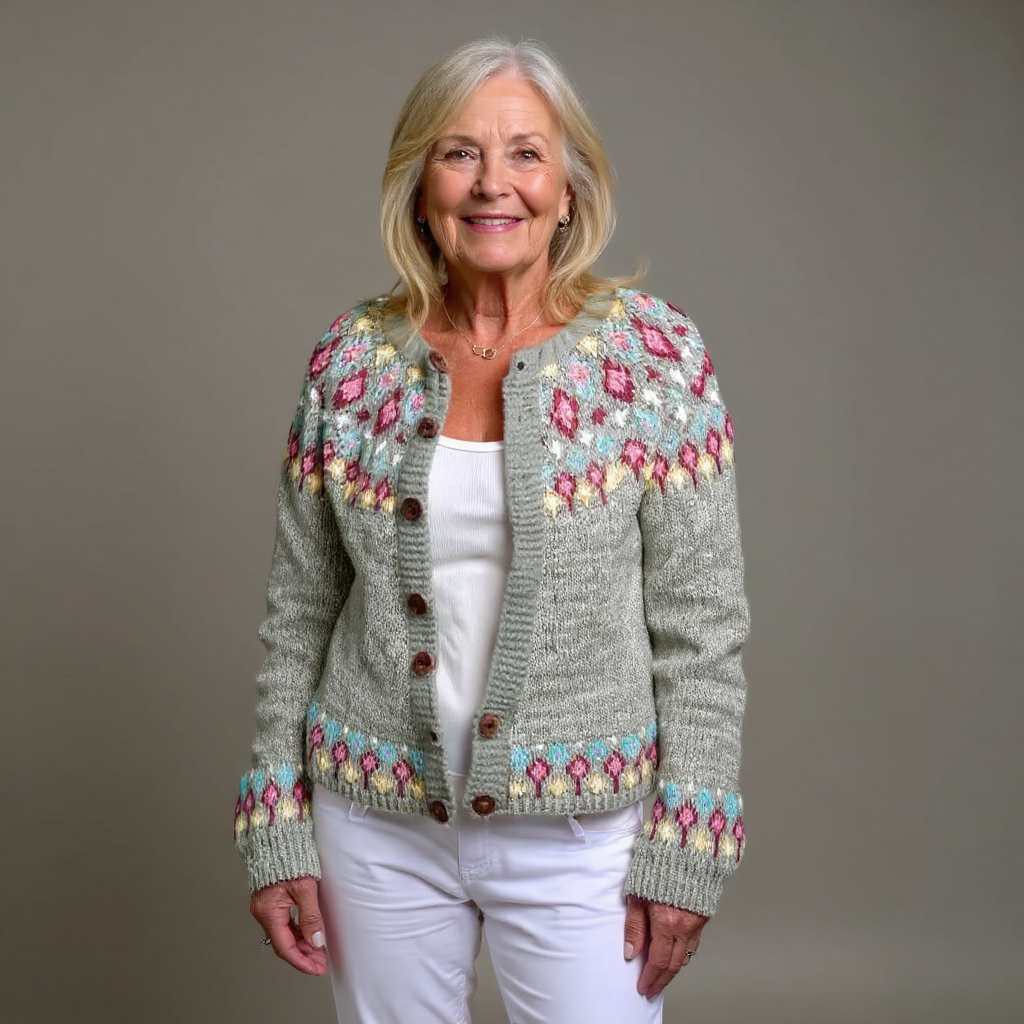 Madeline | Vintage islandsk cardigan